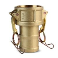 Камлок латунный C-050 1/2" (13 мм) Штуцер приемная часть с хвостиком под рукав