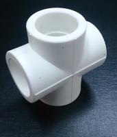 Крестовина полипропиленовая PPRC D25 белая РОССИЯ (упаковка 120 шт) 20512 КРОСС