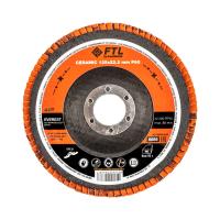 Круг лепестковый для шлифования по нержавеющей стали FTL Everest 29 125 х 22,2 мм P40