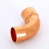 Отвод медь пайка двухраструбный  90 градусов Ø 108  VIEGA 138431