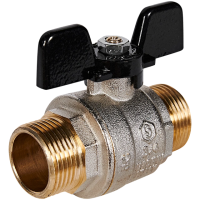 SVB-0006-200020 STOUT Кран шаровой полнопроходной, НР/НР, ручка бабочка 3/4"