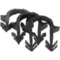 STOUT Скоба якорная для труб с двойным креплением 16-20, цвет черный SMF-0004-001620