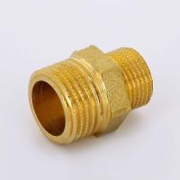 Ниппель переходной НН 2,1/2" x 2" латунный желтый UNI-FITT 600G8700