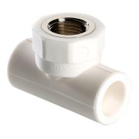 Тройник PPR с переходом на ВН. Р. 40х1" VALTEC полипропиленовый VTp.732.0.04006