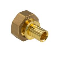 Соединитель надвижной с накидной гайкой 20(2,8) х 3/4" ( Eurokonus) VALTEC VTm.422.GE.002005