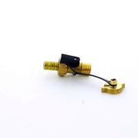 Кран шаровый  сливной   1/2" с заглушкой наружная резьба TIEMME 2950001 / 2990G1504