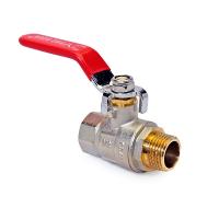 Кран шаровой полнопроходной, ручка-РЫЧАГ, Н-В 3/4                       PRO AQUA  ГОСТ Р 59533 -2021