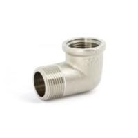 Угол ВН-НАР 1,1/4' латунный Никелированный 611N5500  UNI-FITT