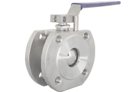 Межфланцевый кран шаровой  5"  DN 125  AISI 304 из нержавеющей стали