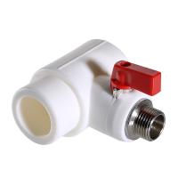 Тройник PPR коллекторный с шаровым краном, 40мм х 1/2" нар. VALTEC полипропиленовый VTp.781.0.04004