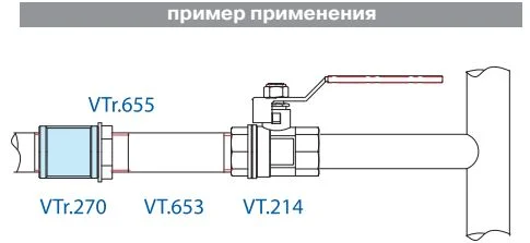 Муфта VTr.270.N Valtec Муфта VTr.270.N Valtec