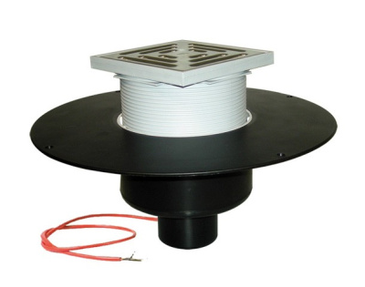 Кровельная Воронка HL62.1 BF/2 DN 125   вертикальная с теплоизоляцией; для FPO- мембран.