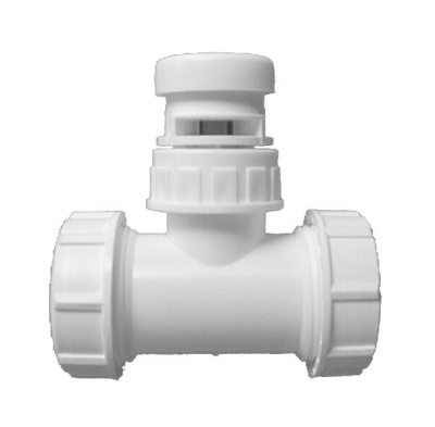 HL 902T/40; DN40. размер 40х1" Воздушный клапан с тройником (2-е конусные гайки)