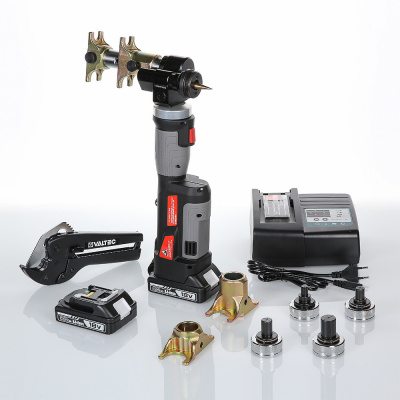 Комплект аккумуляторного инструмента, для монтажа аксиальных фитингов 16-32мм (2 А*ч) VALTEC 