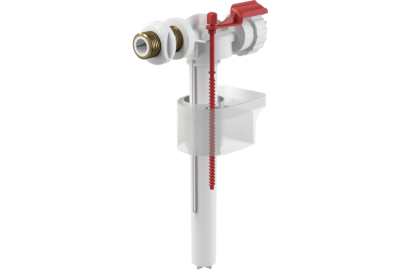 Впускной клапан ALCAPLAST A15, 1/2", для керамических бачков, бок. подвод,АБС пластик,резьба пластик