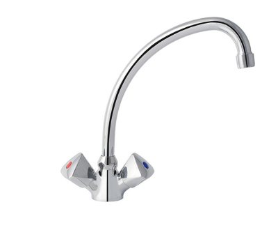 105 E  Смеситель для мойки, излив 200 мм.с классической кран-буксой MOFEM