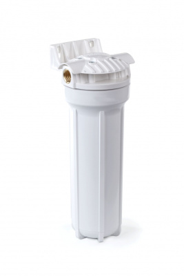 Корпус для ХВС 10 SL , подключение 1/2 ,матовый,латунные вставки,скоба,ключ 50544 ГЕЙЗЕР 10" 1/2 ЛВ