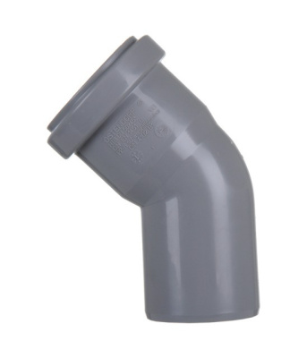 Отвод DN 110x15 мм  HTB Ostendorf (Цвет Серый) 11300         115100