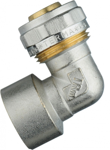 Фитинг обжимной для м/п трубы Угольник  26 х 1" Внутренняя резьба                                 