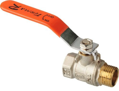 Кран шаровый для воды TERMA-R,  1,1/2" Внутренняя-Наружная резьба, рукоятка Ручка