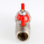 Кран шаровый под обжим, рукоятка бабочка 16х1/2 нар.  VALTEC VT.341.N.1604