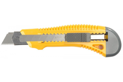 Нож STAYER 18 мм,упрочненный.