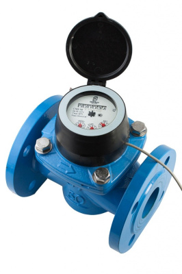 Счетчик воды СТВХ-65 УК ДГ (имп.вых.), фланцевый, для ХВС, L=260 мм, турбинный, сухоходный 78-65-19 