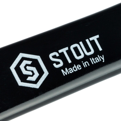 Кран шаровой с фильтром  1.1/4" резьба вн.-вн., ручка рычаг STOUT