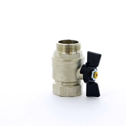 917 Кран шаровый бабочка 1.1/4'' наружная-внутренняя резьба BUGATTI NEW JERSEY