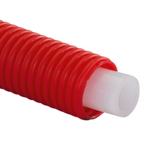 Труба UPONOR evalPEX Q&E (в кожухе красном) 16x2 6бар,макс.95*с,бухта 50 м.п для ХВС и ГВС серияS5.0