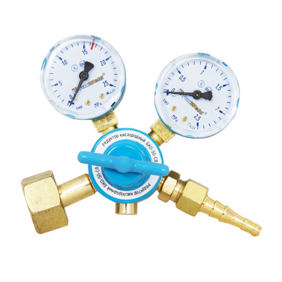 Редуктор БКО-50-СВ-АЛ (кислородный) , пропускная способность 50 м3/ч , 0.02 - 1.0 МПА , FOXWELD