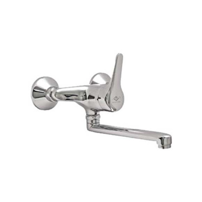 301 TREND PLUS ART Смеситель для мойки, настенный,c плоским изливом 200 мм. MOFEM