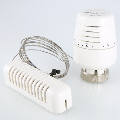 Термоголовка с выносным настенным датчиком, диап. регул-ки 6,5 - 28°C, жидкостная VALTEC VT.5010.0.0