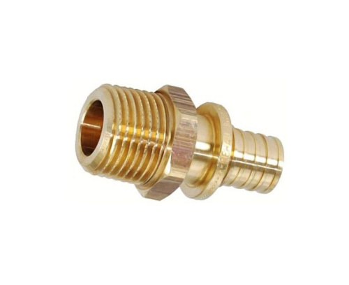 Соединитель 40 х 1.1/4" Наружная резьба RAUTITAN МX  REHAU Латунь