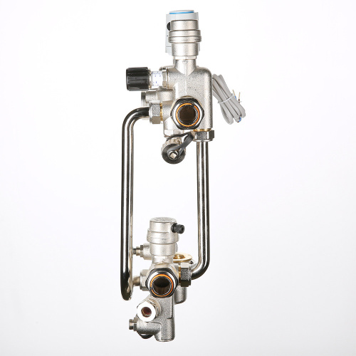 Насосно-смесительный узел с сервоприводом, без насоса, монтажная длина насоса 180 мм (M) VALTEC