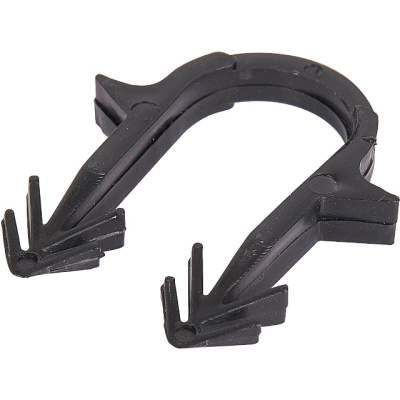 STOUT Скоба якорная для труб с двойным креплением 16-20, цвет черный SMF-0004-001620