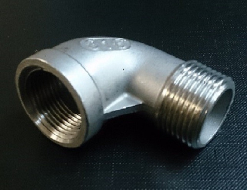 Угол резьбовой вр/нр Ду 40 (48,3 мм) AISI 304 из нержавеющей стали