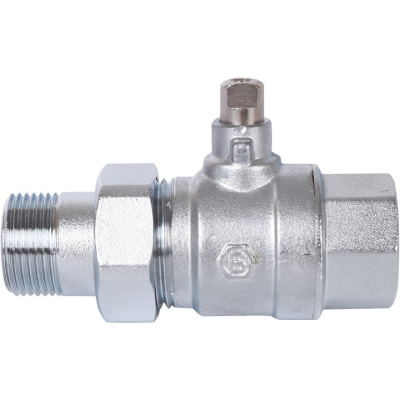 Шаровой 3/4 двухзональный клапан с американкой SVM-0072-200025 STOUT