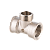 Тройник внут-нар-внут резьба 1/2"     MVI BF.513.04 фитинг (Латунь ЛС-59-2 (CW617N), никелированная)