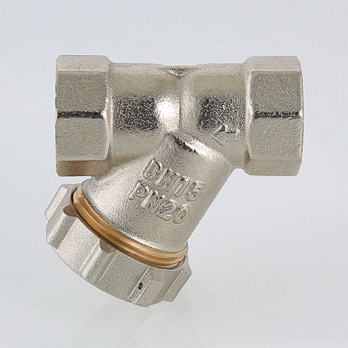 Фильтр косой 1"                         Резьба вн-вн (с заглушкой)  VALTEC               VT.193.N.06