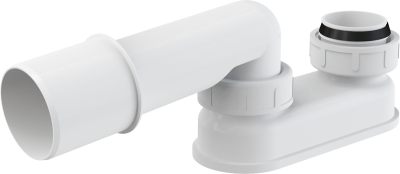 Гидрозатвор для ванн 1.1/2"х50 высота 95 мм A53-DN50  Alcaplast