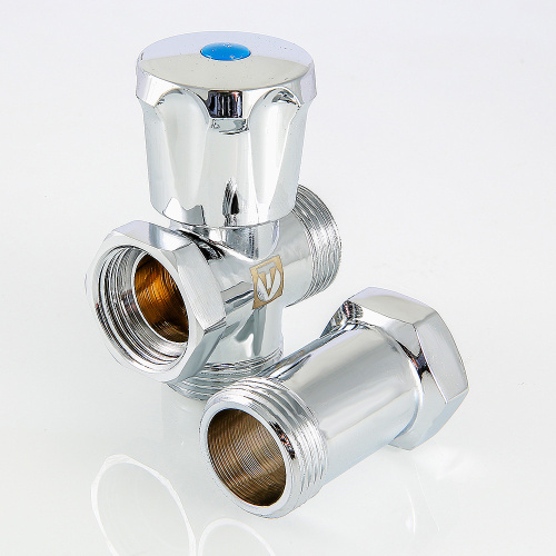 Вентиль-тройник  для подкл. сантех. приборов 1/2"х3/4"х1/2" вн-нр-нр VALTEC VT.255.N.04