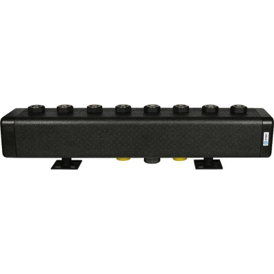 Стальной распределительный коллектор   4 отопительных контура DN 32 в изоляции SDG-0016-005004 STOUT