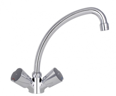 105 NOVA CER  Смеситель для мойки, излив 200 мм. с керамической кран-буксой MOFEM