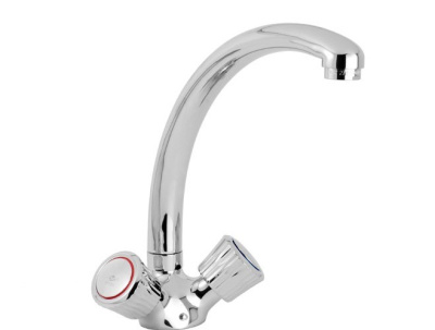 112 FAVORIT  Смеситель для мойки, излив 210 мм. с классической кран-буксой MOFEM