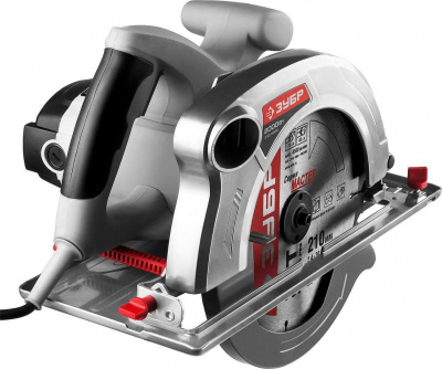 Пила циркулярная (дисковая) ЗУБР ЗПД-2000 , пропил 90* - 70 мм,45* - 48 мм, D210 x 30мм,4500 об/мин.