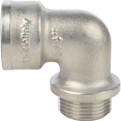 STOUT Угол с упором НВ никелированный 3/4 SFT-0016-000034