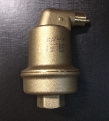 Автоматический воздухоотводчик Spirotop 1/2" резьба внутренняя, корпус латунь (16 бар/110*С)