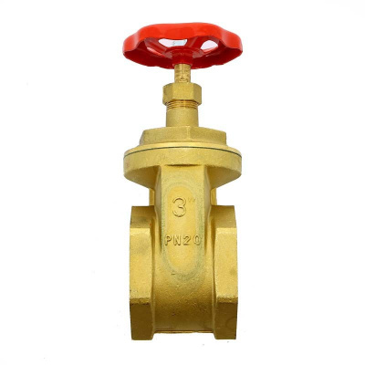 Клиновая задвижка латунная, 3"  Давление 20 Бар Itap