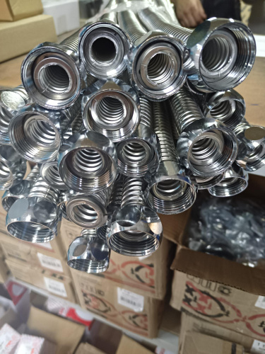 Гибкая подводка из нержавеющей стали  L=7000 мм 2"  Резьба внутренняя-внутренняя 